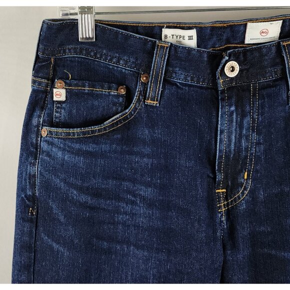AG Adriano Goldschmied Jeans Mens 30x31 Blue B-Type III Easy Denim USA - Picture 3 of 10